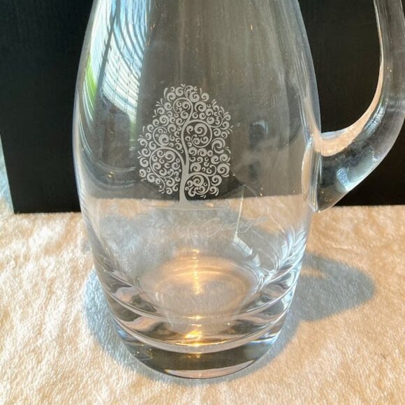 Tall Glass Pitcher Sea Island Resort GA + 2 Glasses Iced Tea Water New Gift Box - Picture 3 of 14